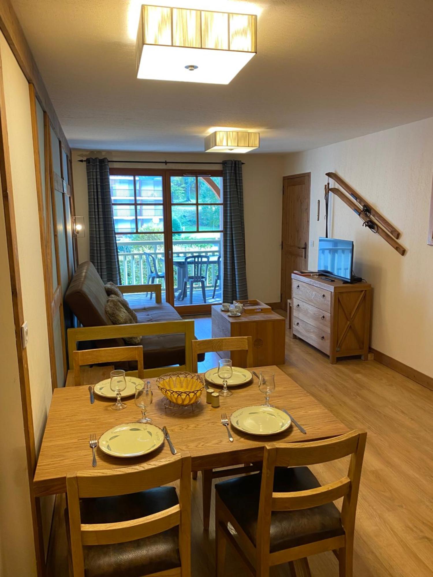 Appartement T2+Coin Nuit 6 Pers Residence De Cami Real Au Centre Du Village De Saint Lary Soulan Avec Piscine Interieure+ Sauna Et Hammam 외부 사진