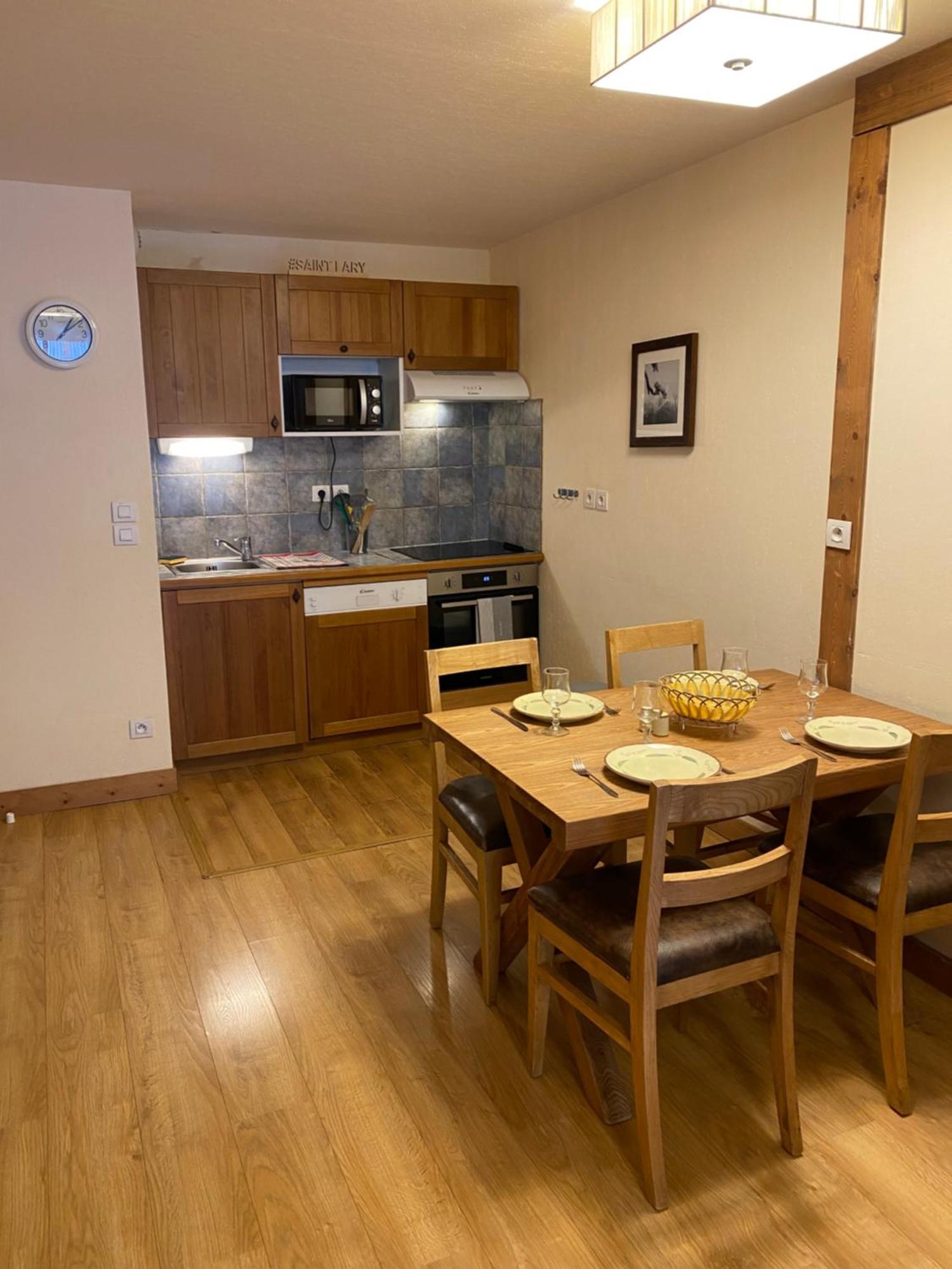 Appartement T2+Coin Nuit 6 Pers Residence De Cami Real Au Centre Du Village De Saint Lary Soulan Avec Piscine Interieure+ Sauna Et Hammam 외부 사진