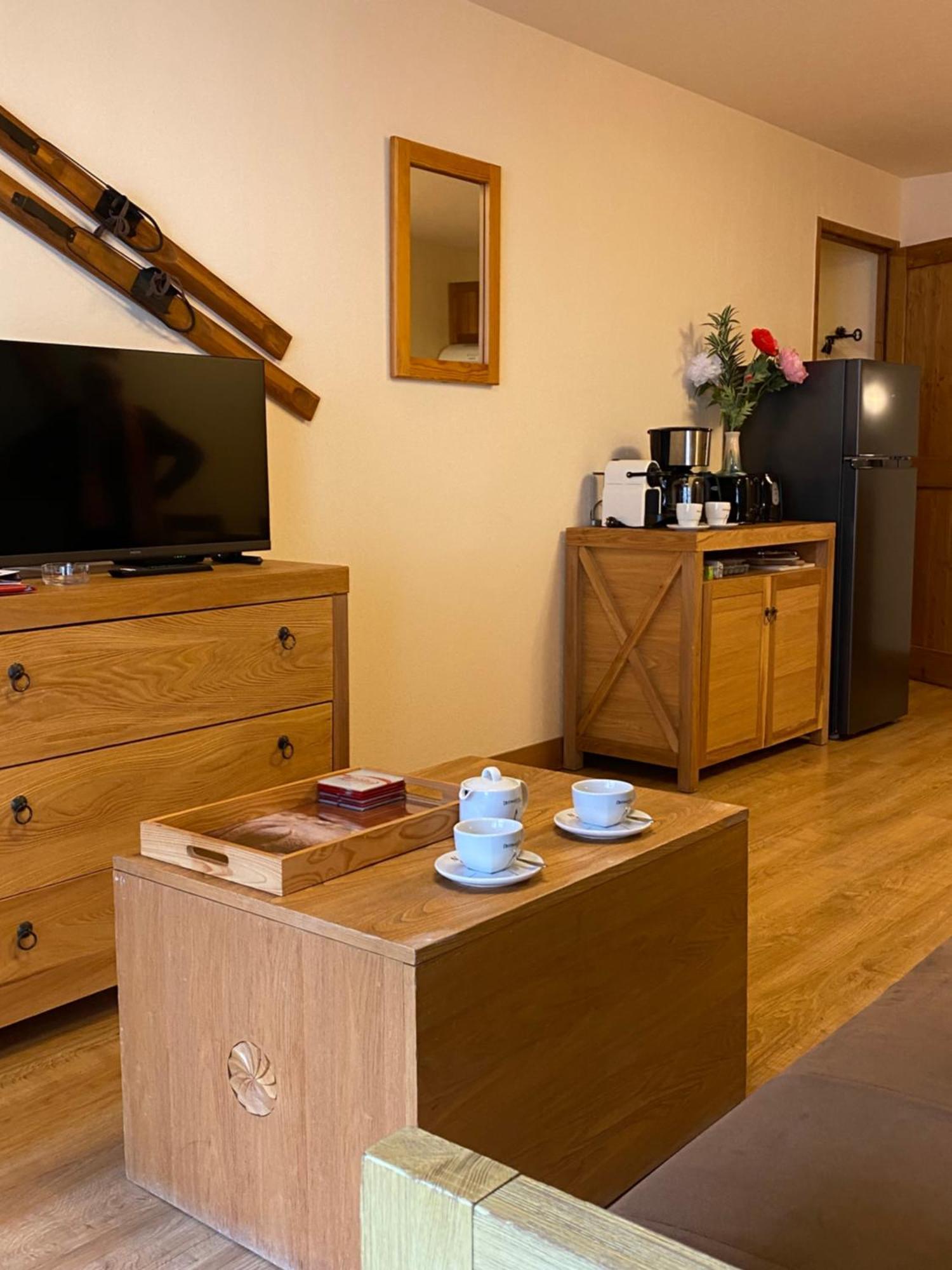 Appartement T2+Coin Nuit 6 Pers Residence De Cami Real Au Centre Du Village De Saint Lary Soulan Avec Piscine Interieure+ Sauna Et Hammam 외부 사진